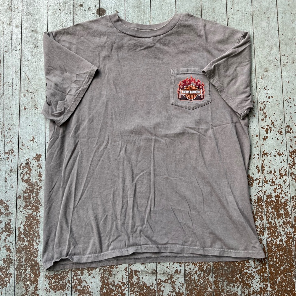HARLEY DAVIDSON TEXAS POCKET T SHIRT